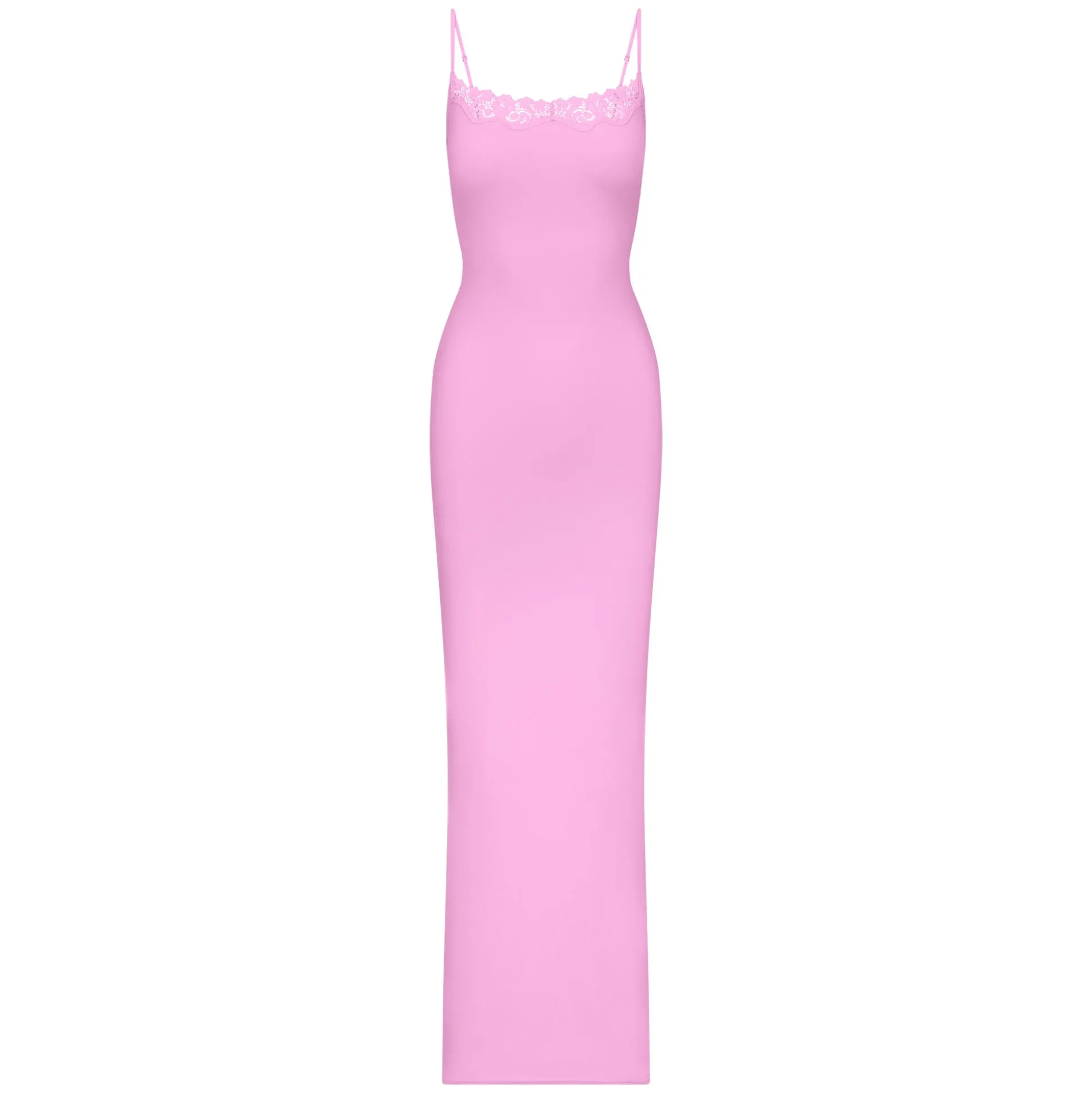 FITS EVERYBODY CORDED LACE LONG SLIP DRESS | PETAL