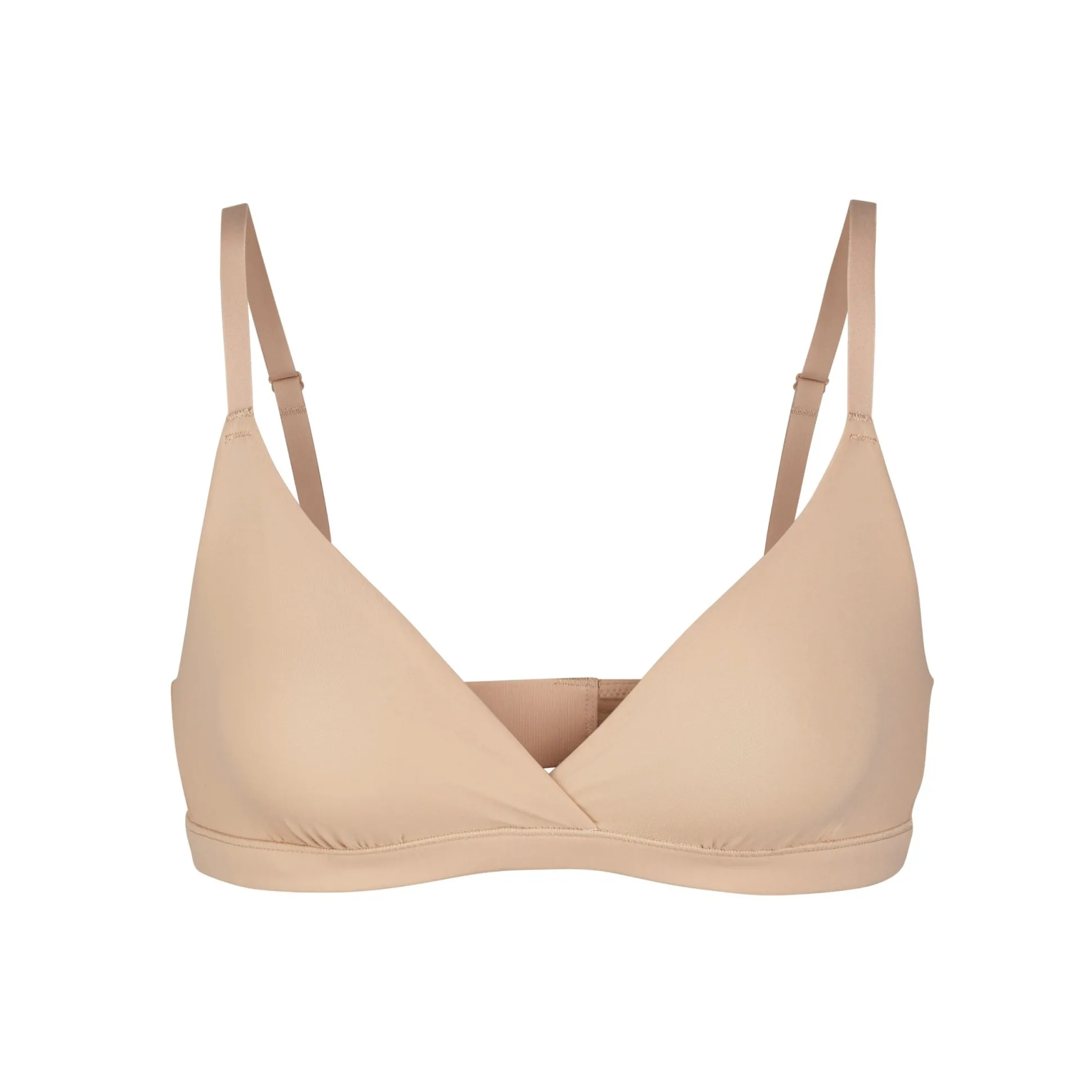 FITS EVERYBODY CROSSOVER BRALETTE | CLAY