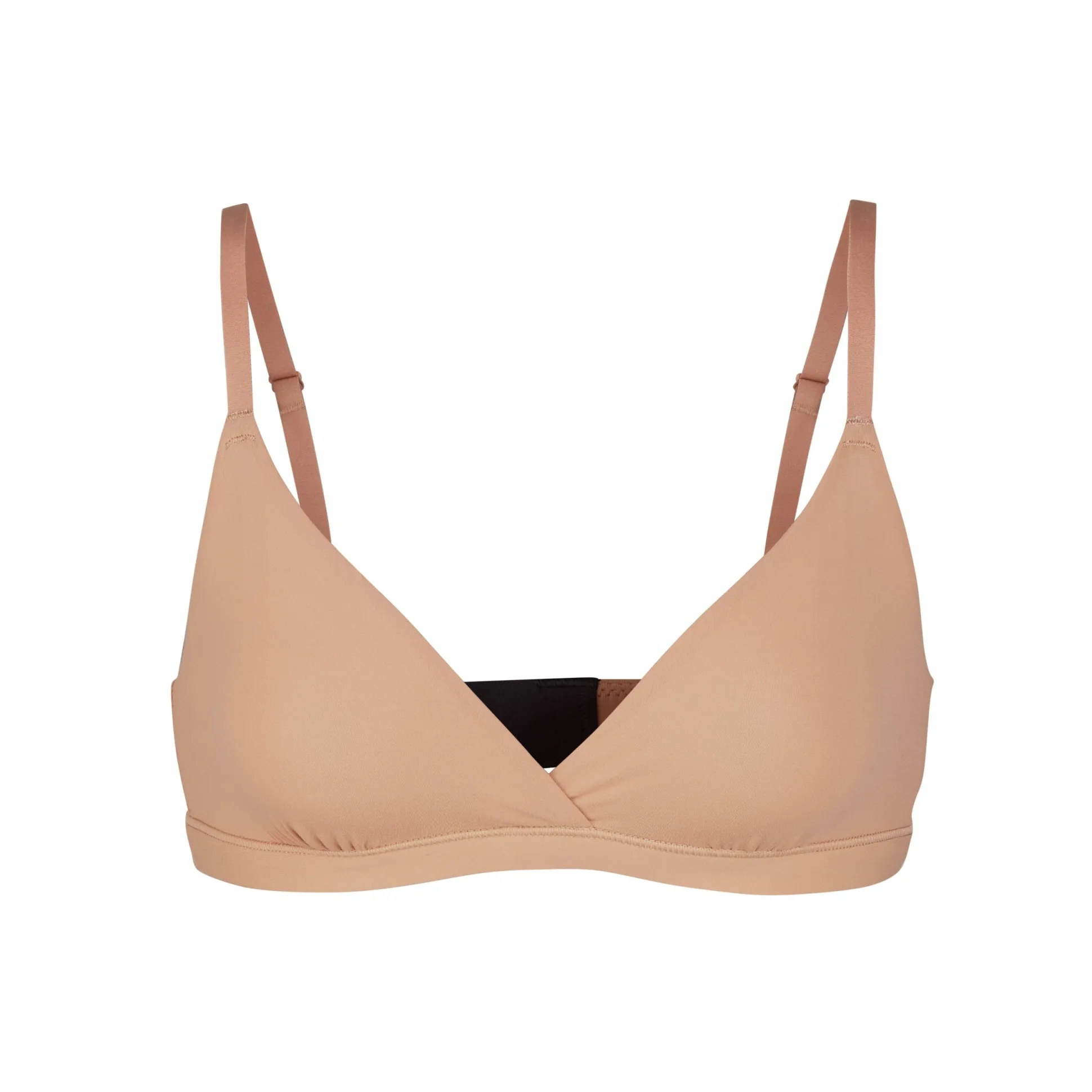 FITS EVERYBODY CROSSOVER BRALETTE | OCHRE