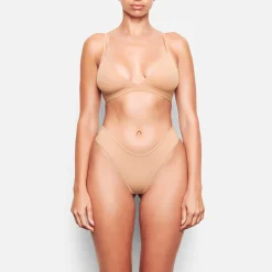 FITS EVERYBODY DIPPED FRONT THONG | OCHRE