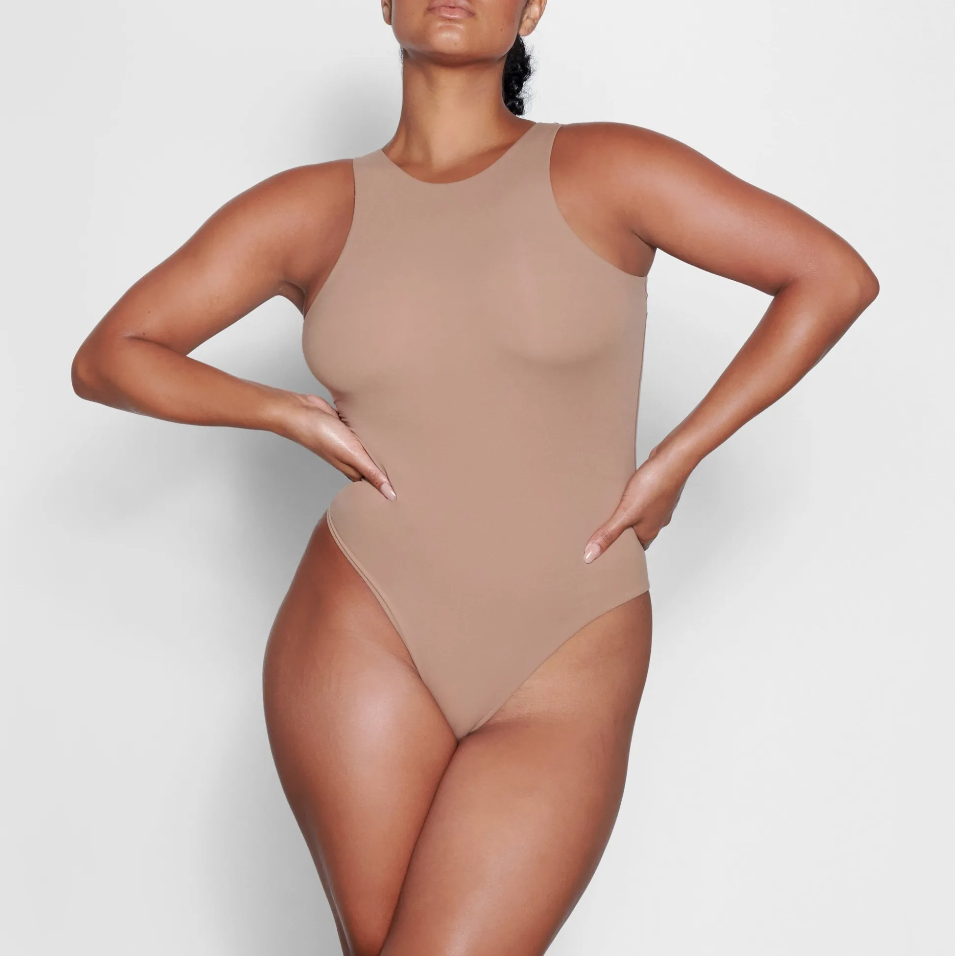 FITS EVERYBODY HIGH NECK BODYSUIT | SIENNA