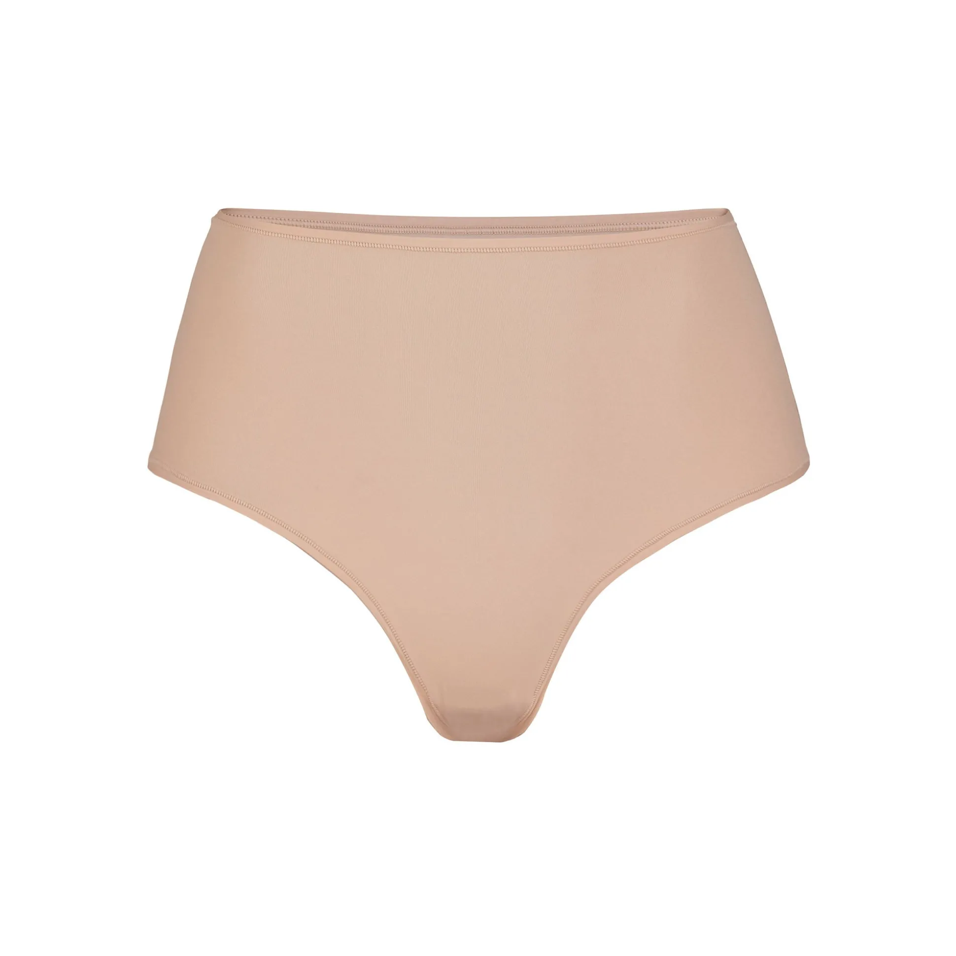 FITS EVERYBODY HIGH-WAISTED THONG | CLAY