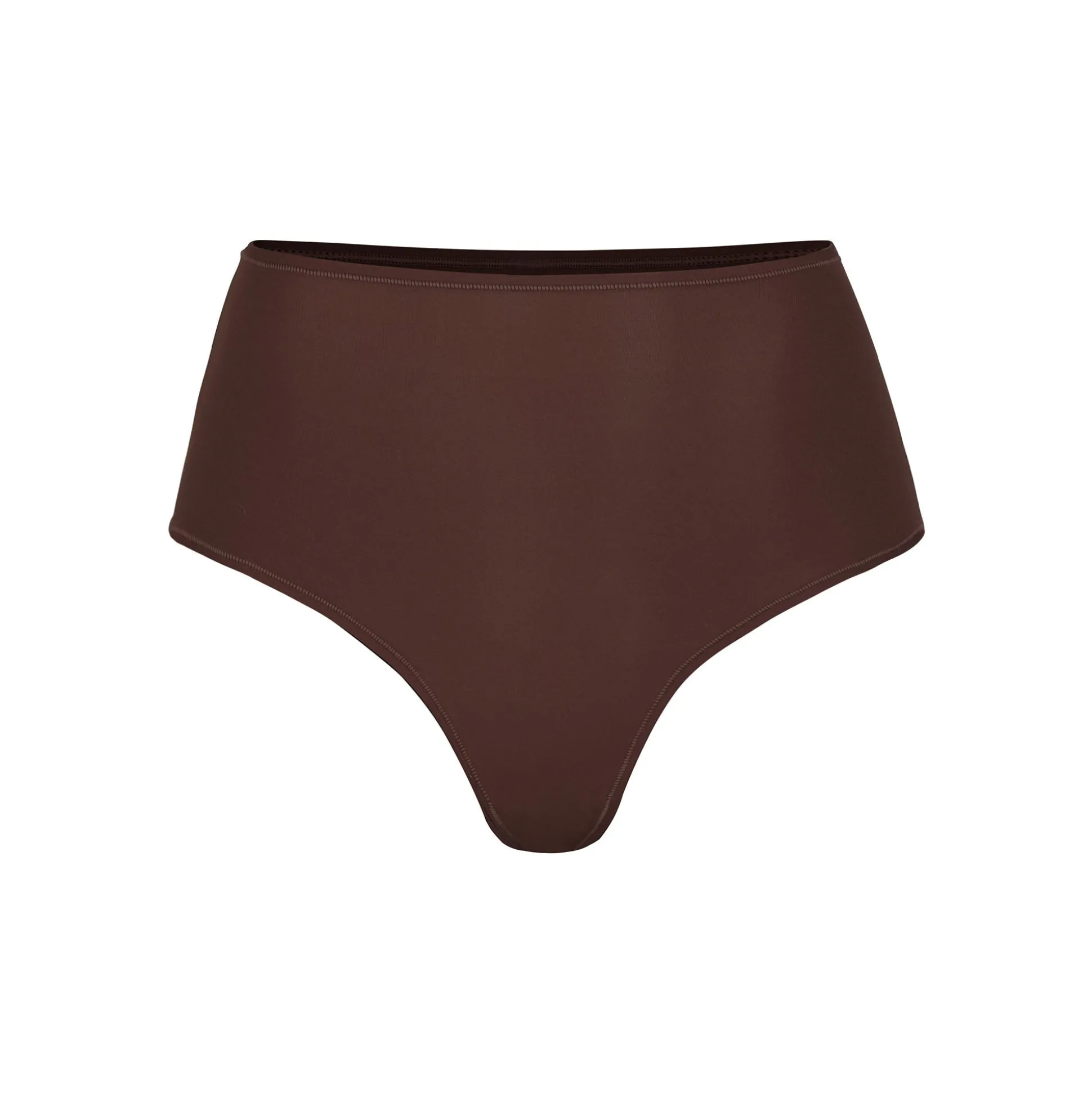 FITS EVERYBODY HIGH-WAISTED THONG | COCOA