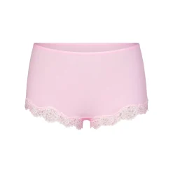 FITS EVERYBODY LACE BOY SHORT | CHERRY BLOSSOM TONAL