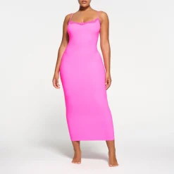 FITS EVERYBODY LACE LONG SLIP DRESS | TAFFY TONAL