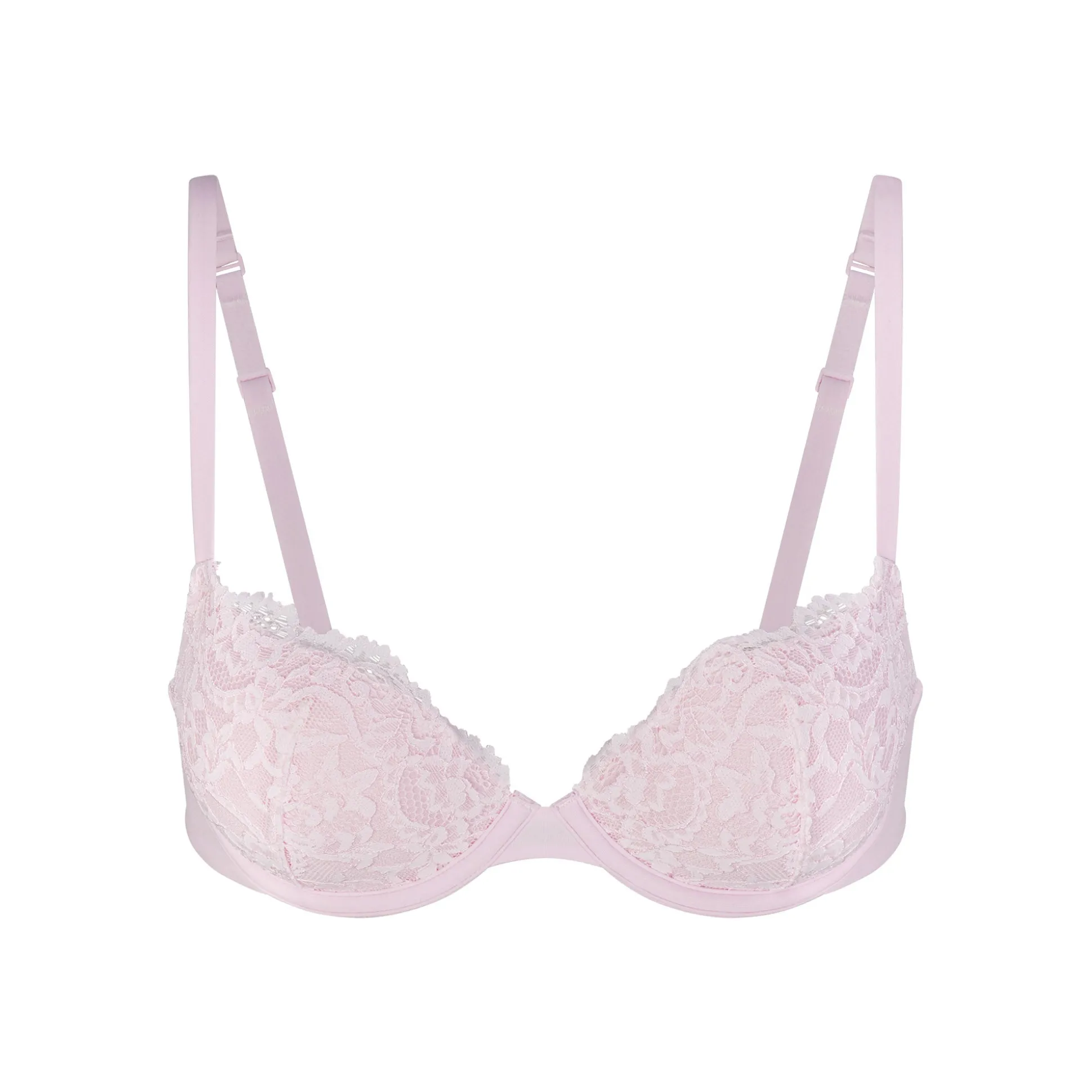 FITS EVERYBODY LACE PUSH-UP BRA | CHERRY BLOSSOM