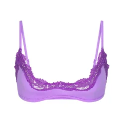 FITS EVERYBODY LACE SCOOP BRALETTE | ULTRA VIOLET TONAL