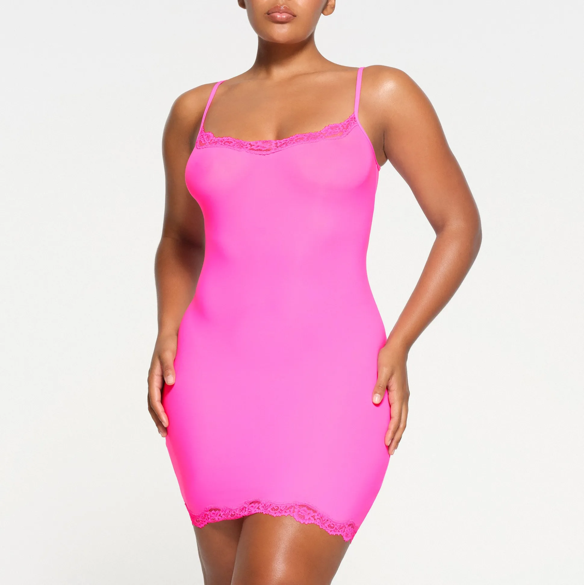 FITS EVERYBODY LACE SLIP DRESS | TAFFY TONAL
