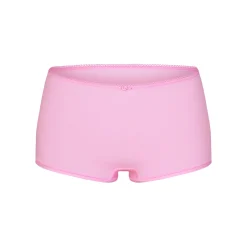 FITS EVERYBODY PICOT TRIM BOY SHORT | BUBBLE GUM