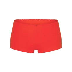 FITS EVERYBODY PICOT TRIM BOY SHORT | RUBY