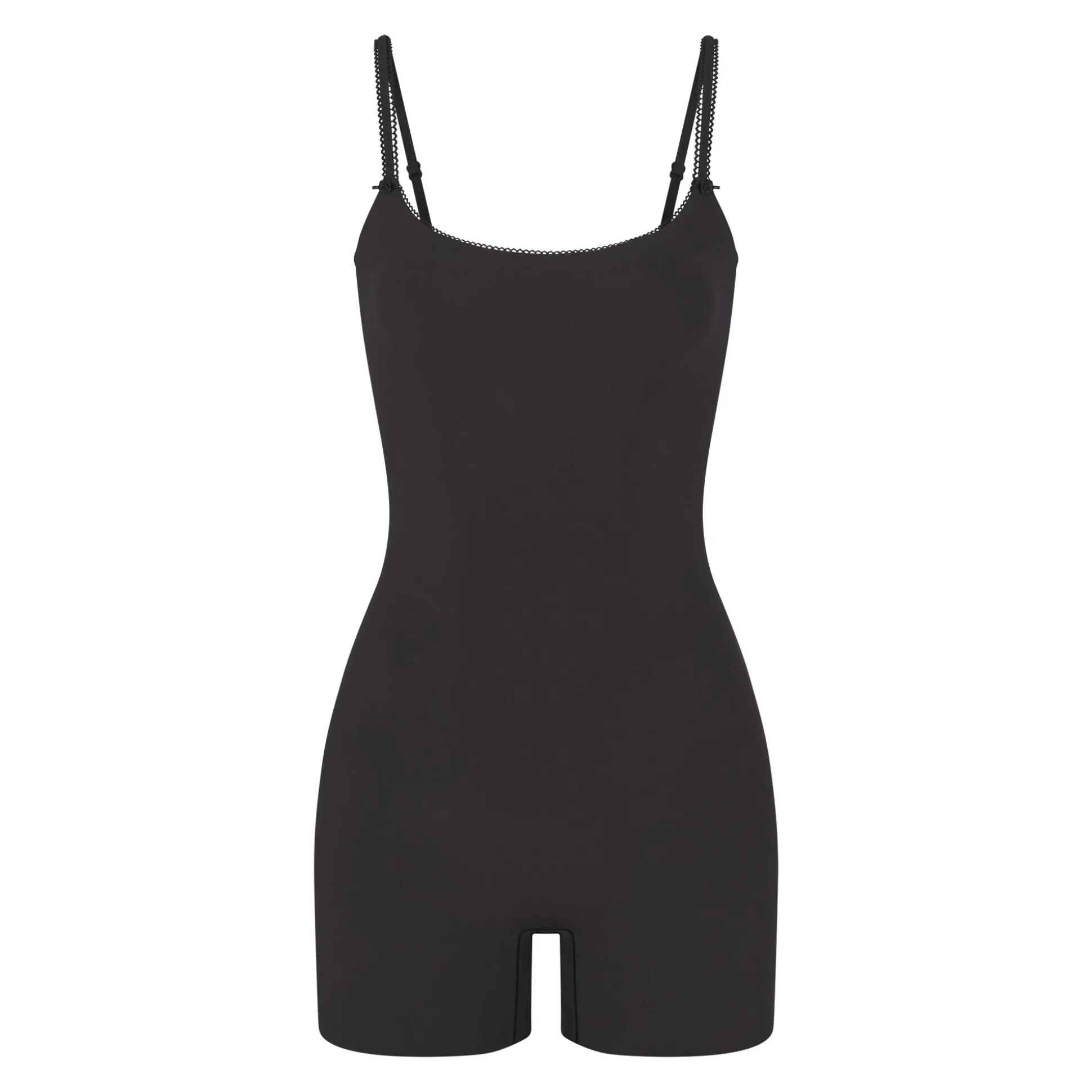 FITS EVERYBODY PICOT TRIM ONESIE | ONYX