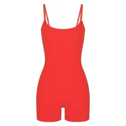 FITS EVERYBODY PICOT TRIM ONESIE | RUBY