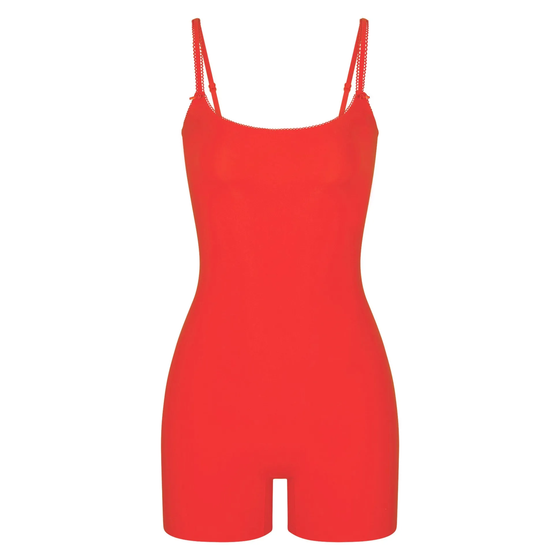FITS EVERYBODY PICOT TRIM ONESIE | RUBY