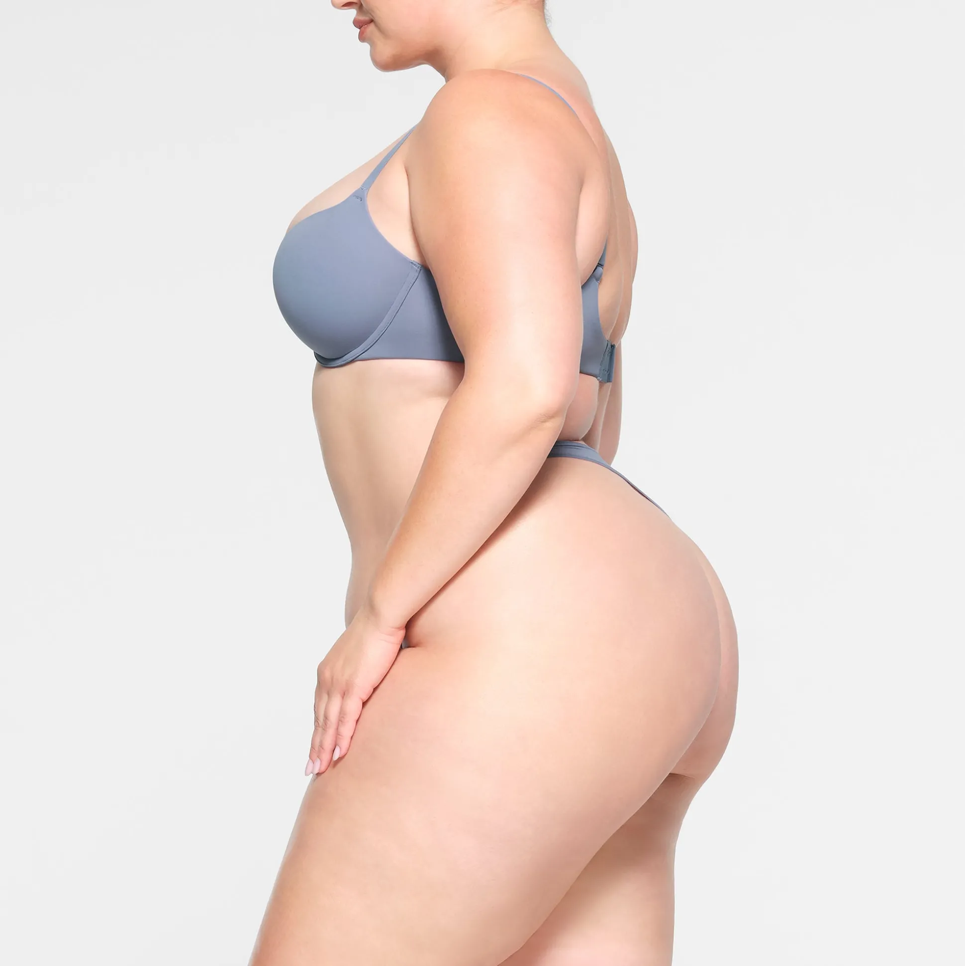 FITS EVERYBODY PUSH-UP BRA | SLATE