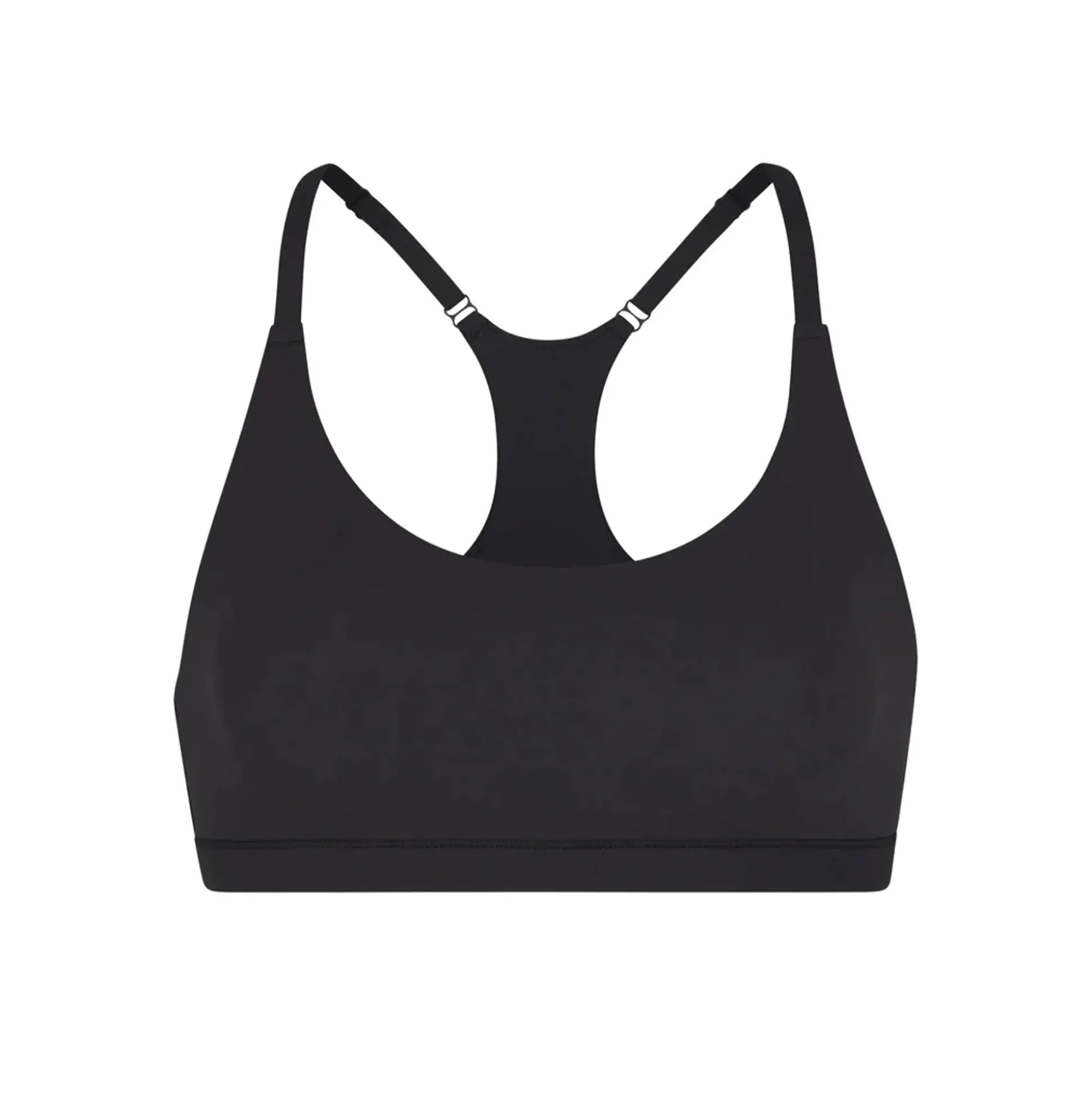 FITS EVERYBODY RACERBACK BRALETTE | ONYX