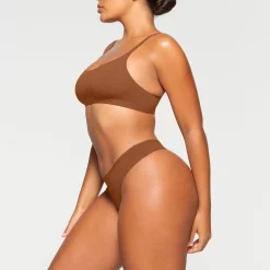 FITS EVERYBODY SCOOP BRALETTE | BRONZE