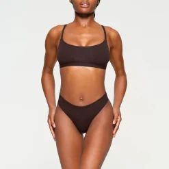 FITS EVERYBODY SCOOP BRALETTE | ESPRESSO