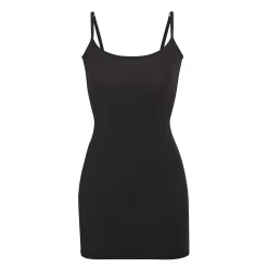FITS EVERYBODY SLIP DRESS | ONYX
