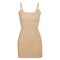 FITS EVERYBODY SLIP DRESS | CLAY