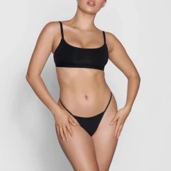 FITS EVERYBODY T-STRING THONG | ONYX