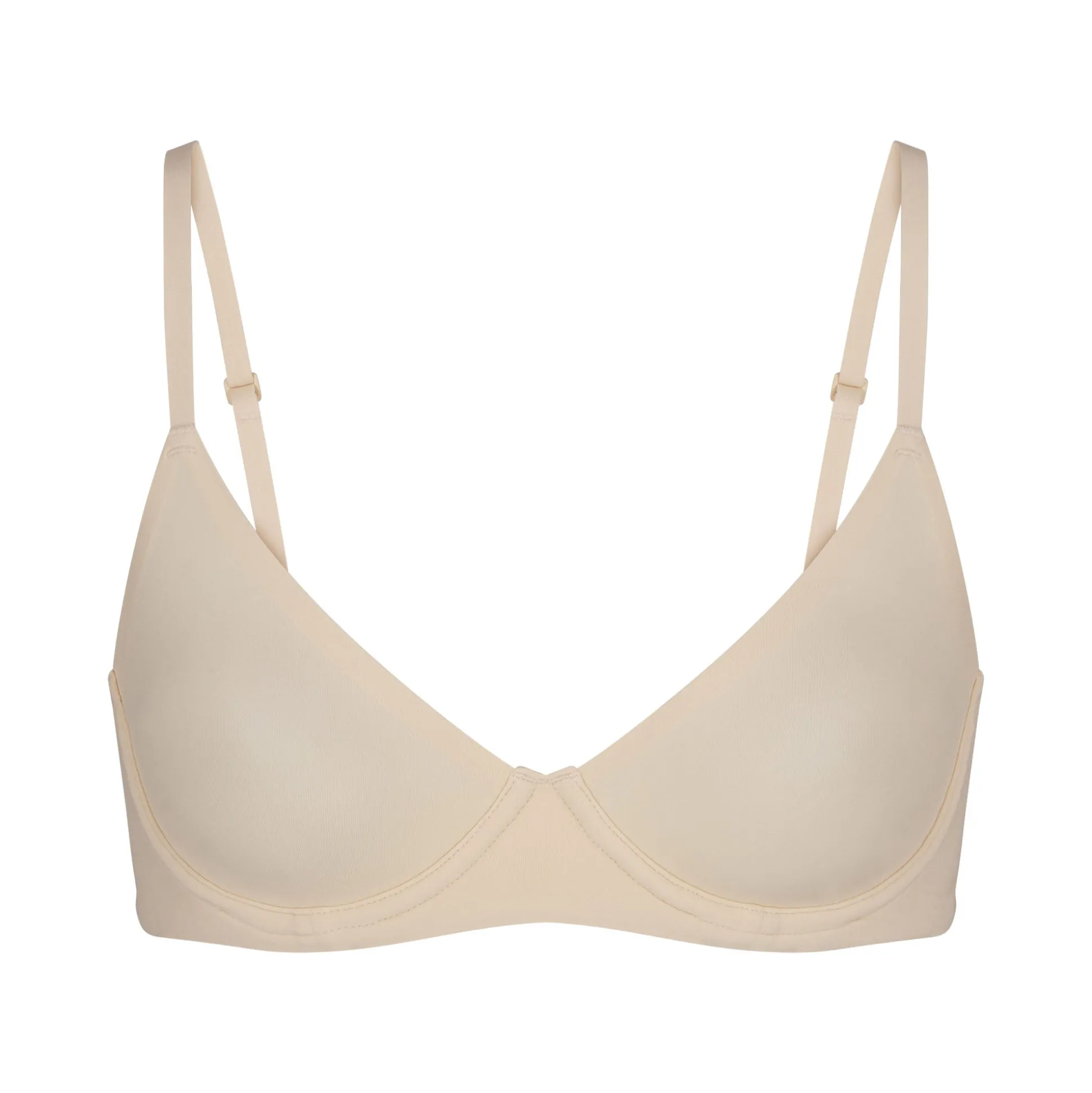 FITS EVERYBODY UNLINED DEMI BRA | SAND