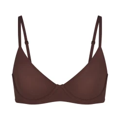 FITS EVERYBODY UNLINED DEMI BRA | COCOA