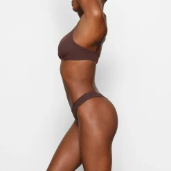 FITS EVERYBODY UNLINED DEMI BRA | COCOA