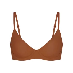 FITS EVERYBODY UNLINED DEMI BRA | BRONZE