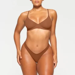 FITS EVERYBODY UNLINED DEMI BRA | BRONZE