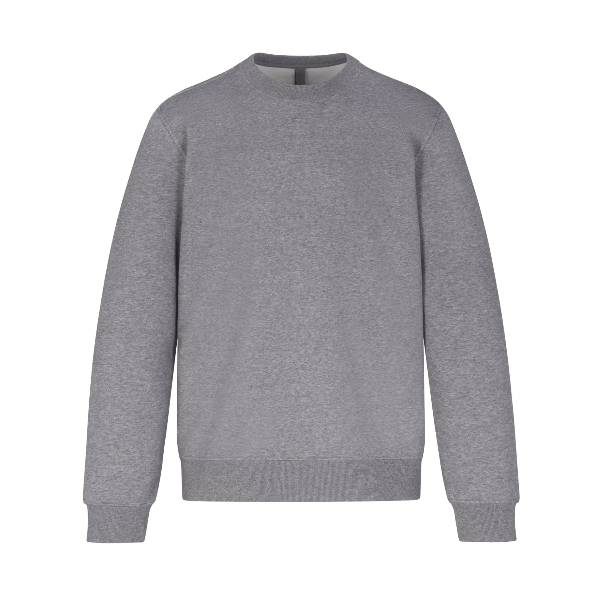 FLEECE LOUNGE MENS CREWNECK | DARK HEATHER GREY