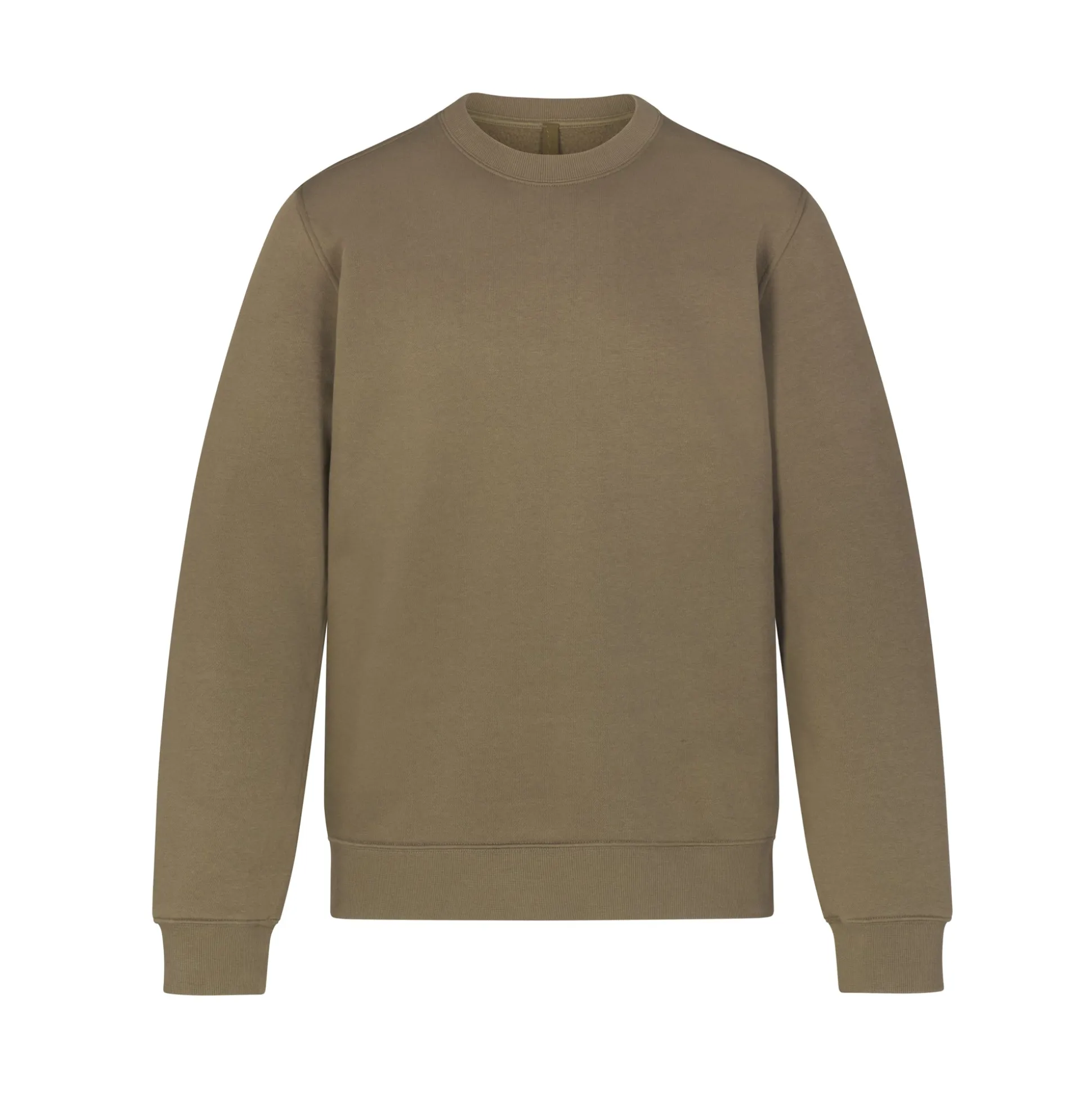 FLEECE LOUNGE MENS CREWNECK | ARMY