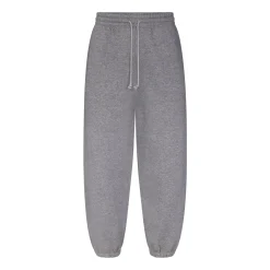 FLEECE LOUNGE MENS OVERSIZED JOGGER | DARK HEATHER GREY