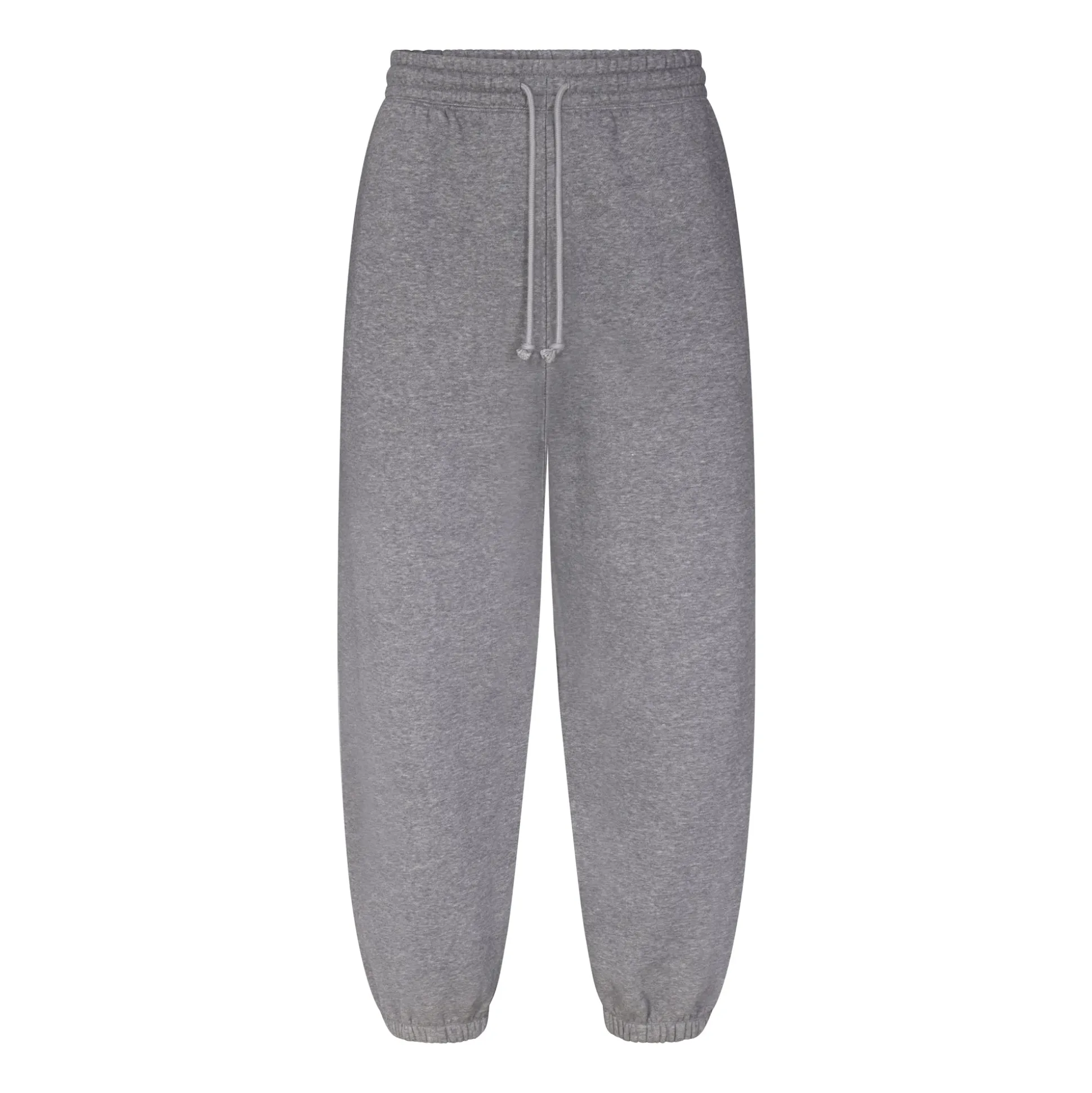 FLEECE LOUNGE MENS OVERSIZED JOGGER | DARK HEATHER GREY