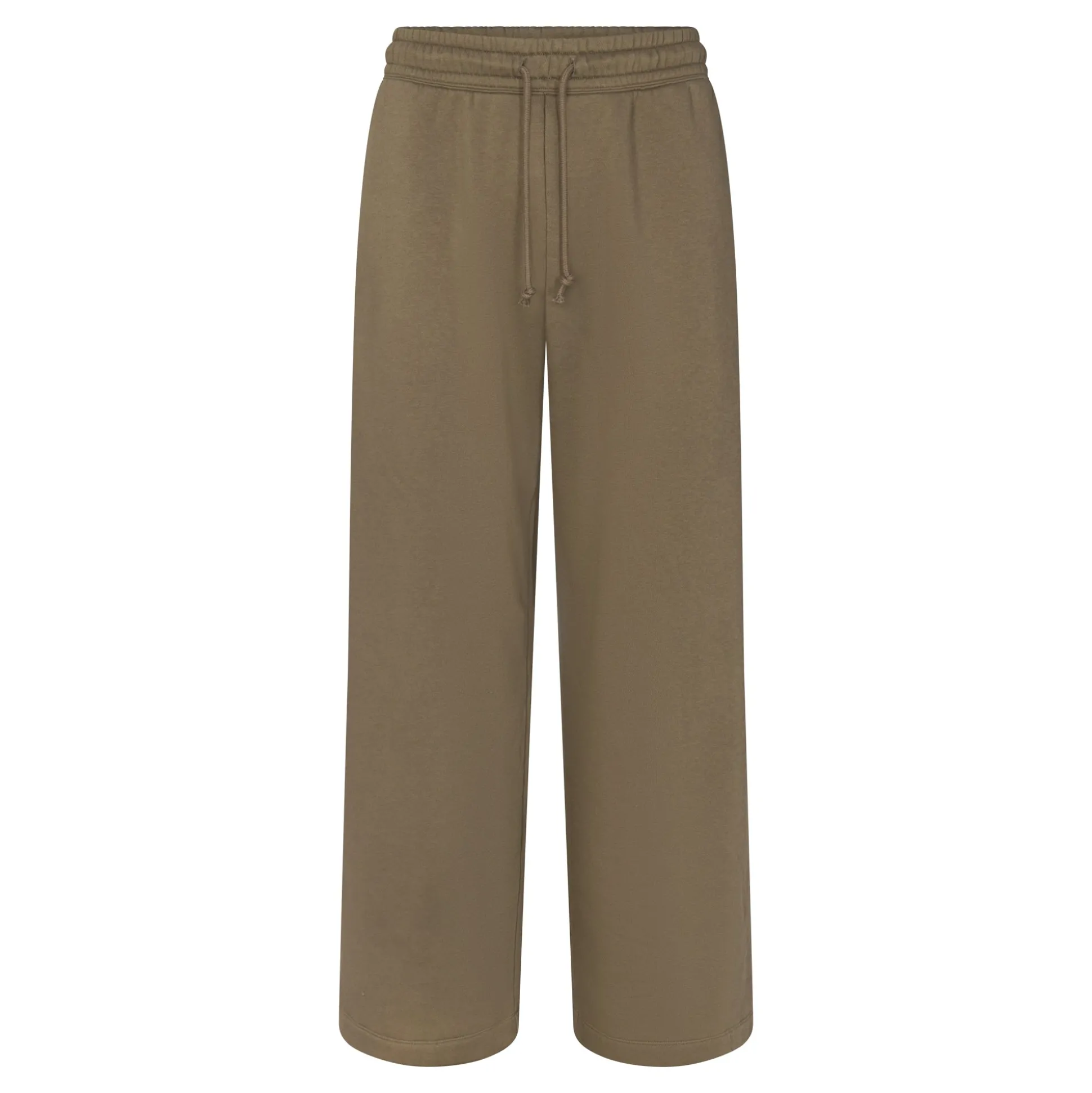 FLEECE LOUNGE MENS OVERSIZED STRAIGHT LEG PANT | ARMY