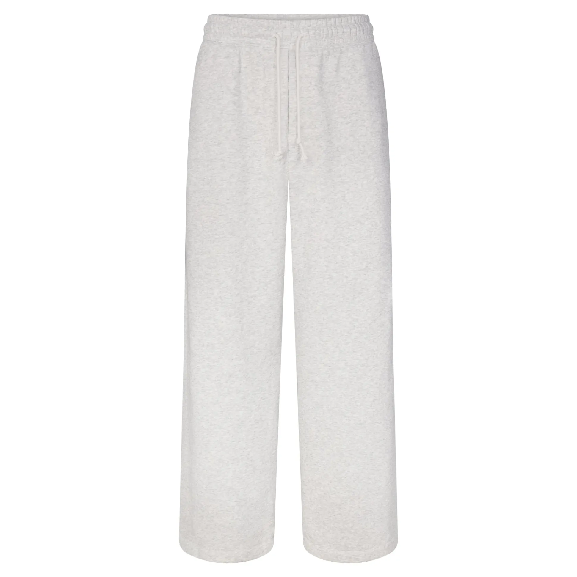 FLEECE LOUNGE MENS OVERSIZED STRAIGHT LEG PANT | LIGHT HEATHER GREY