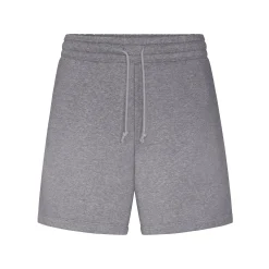 FLEECE LOUNGE MENS RELAXED SHORT | DARK HEATHER GREY