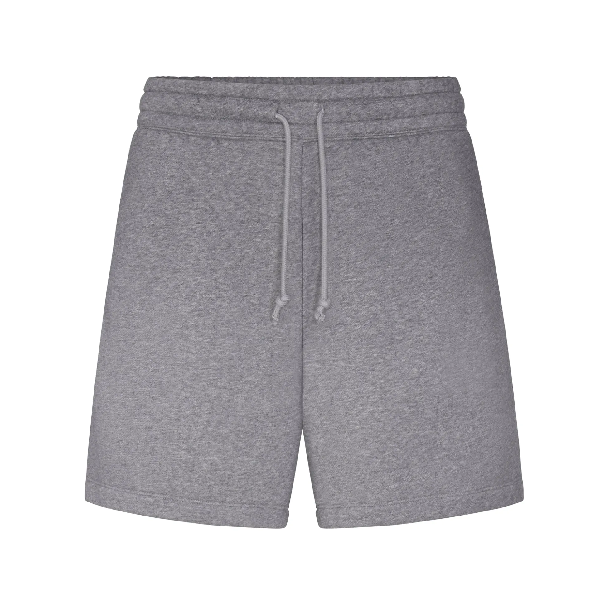 FLEECE LOUNGE MENS RELAXED SHORT | DARK HEATHER GREY