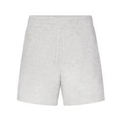 FLEECE LOUNGE MENS RELAXED SHORT | LIGHT HEATHER GREY