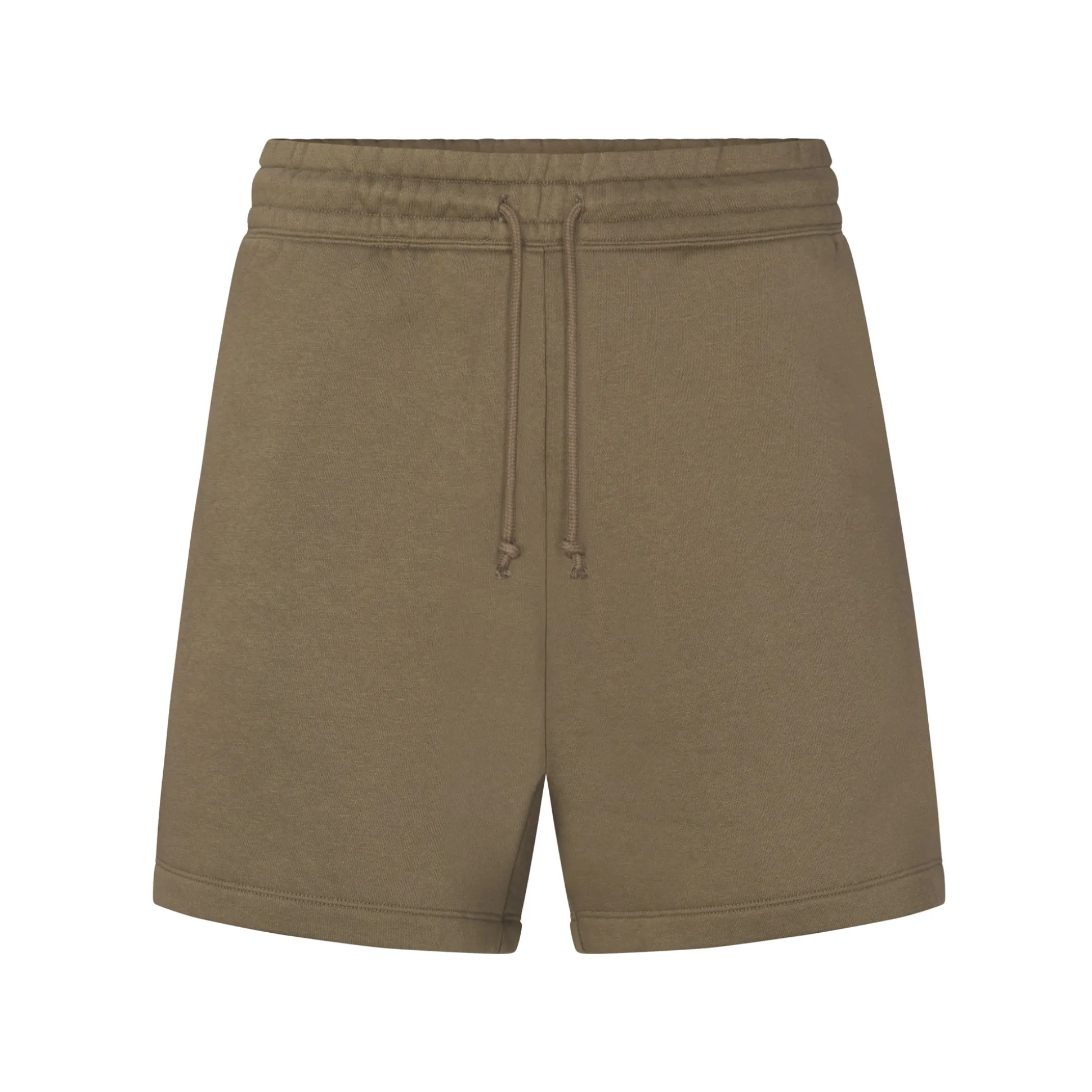 FLEECE LOUNGE MENS RELAXED SHORT | ARMY