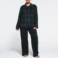 FLEECE SLEEP UNISEX SLEEP SET | CYPRESS PLAID