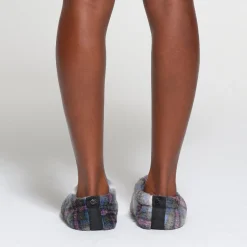 FLEECE SLEEP UNISEX SLIPPER | MULTI PLAID