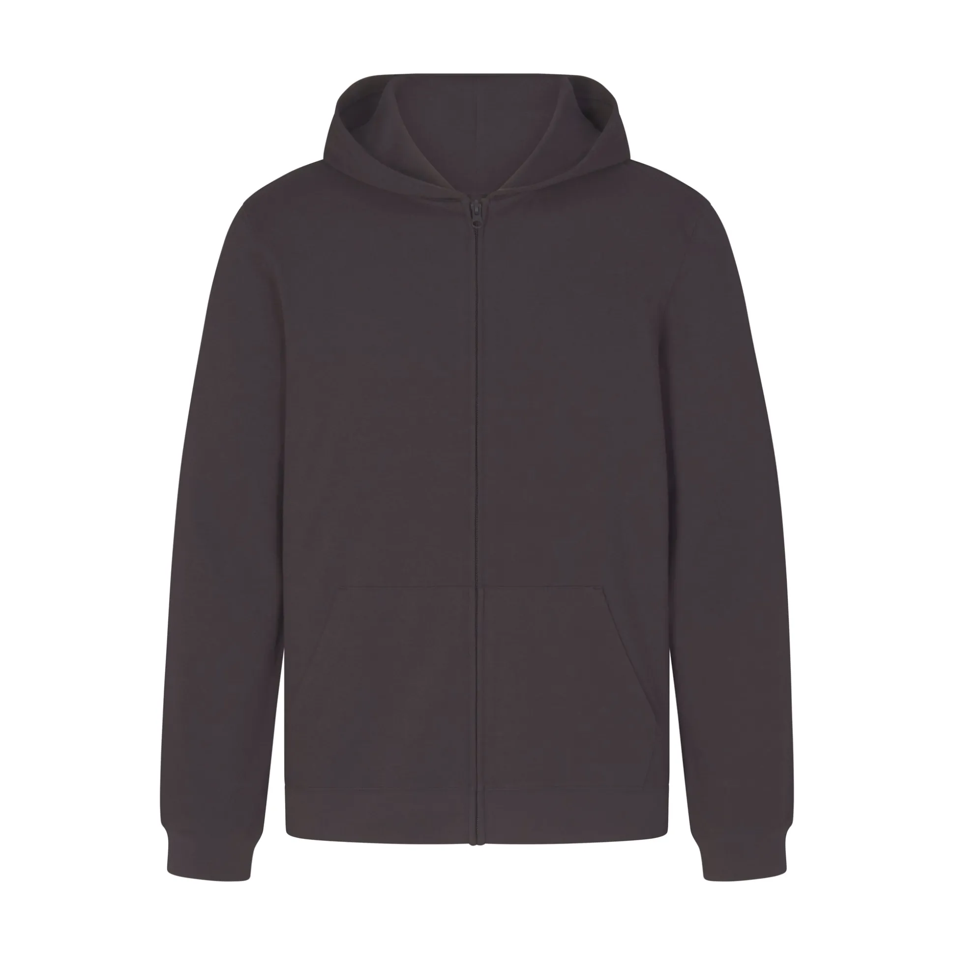 JERSEY LOUNGE MENS ZIP UP HOODIE | ASH