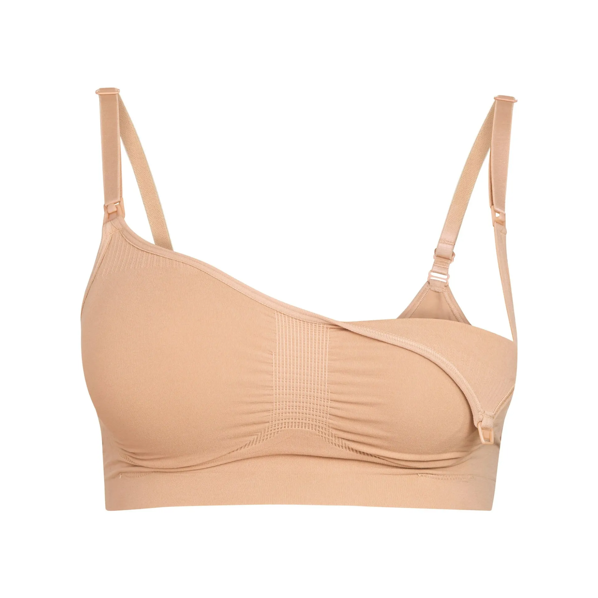 MATERNITY NURSING SCULPTING BRA | CLAY