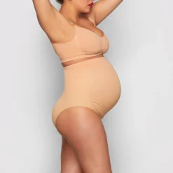 MATERNITY NURSING SCULPTING BRA | OCHRE