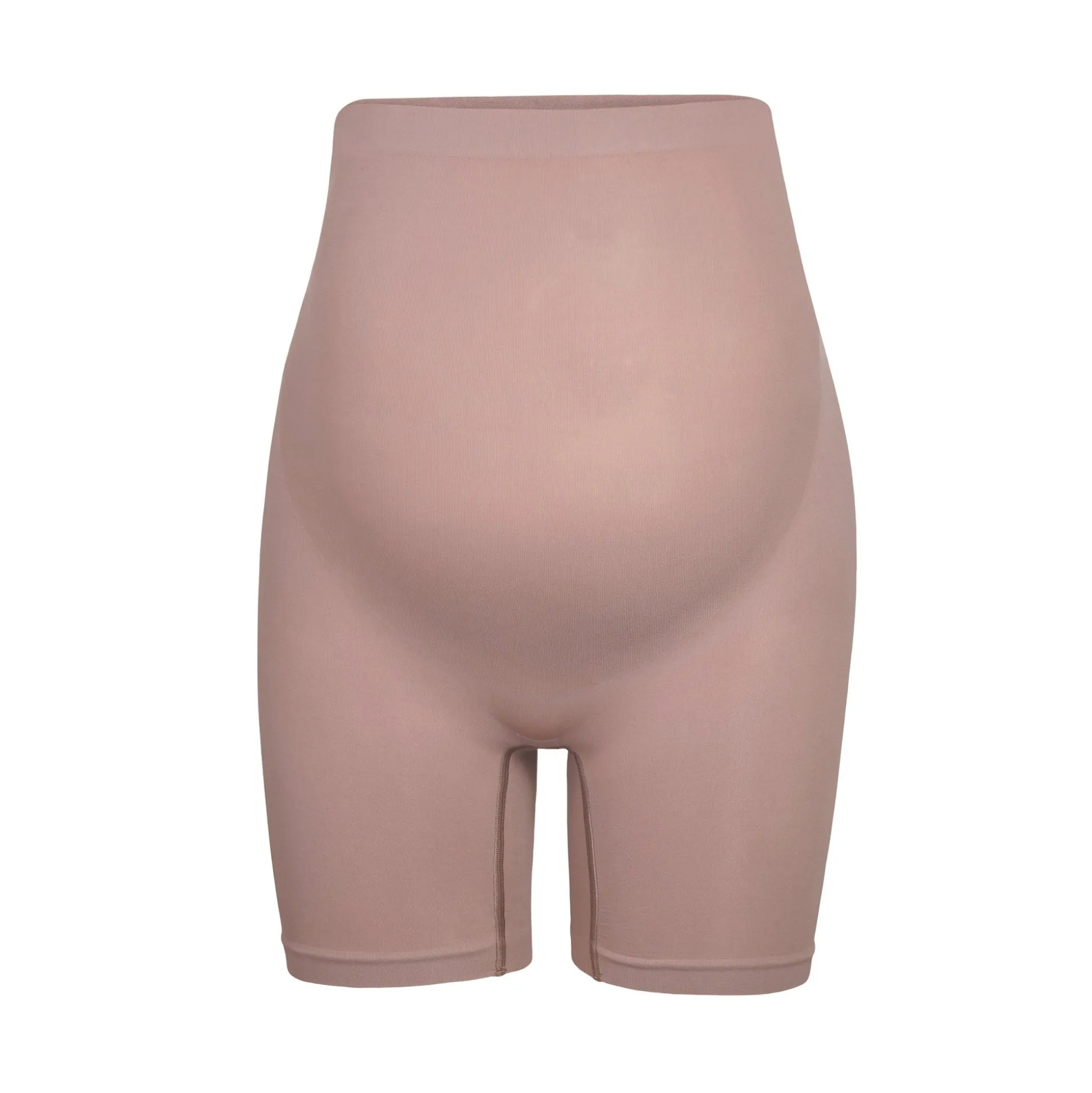 MATERNITY SCULPTING SHORT MID THIGH | UMBER
