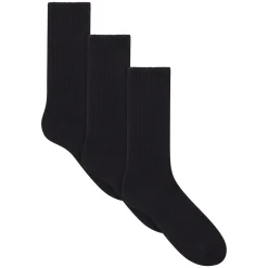 MENS TUBE CREW SOCK 3-PACK | ONYX