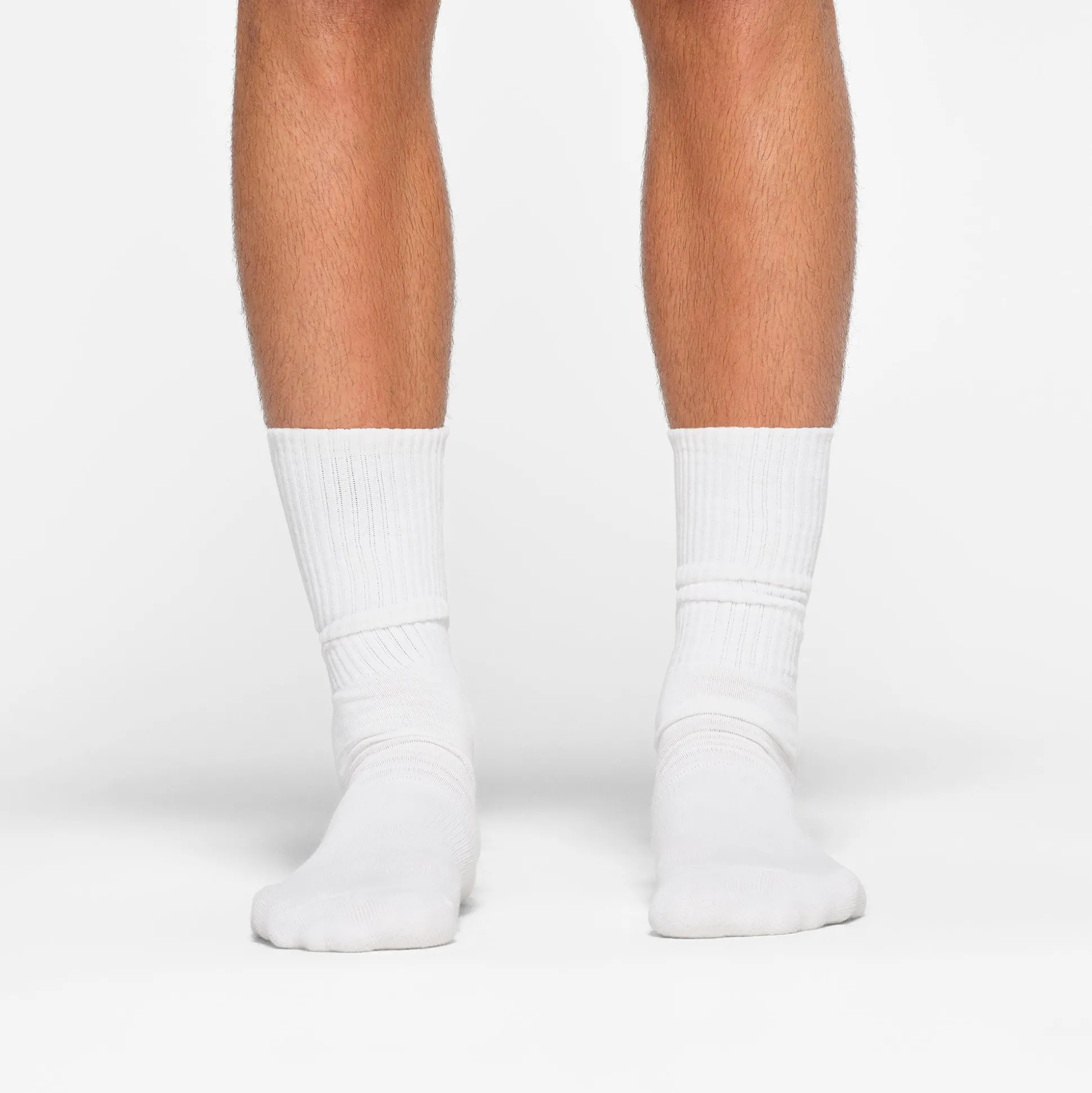 MENS TUBE CREW SOCK 3-PACK | CHALK