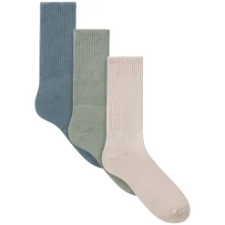 MENS TUBE CREW SOCK 3-PACK | STONE MULTI