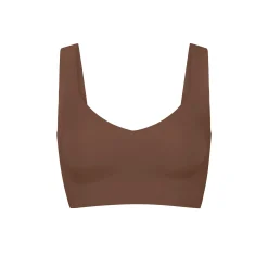 NAKED PLUNGE LONGLINE BRALETTE | JASPER
