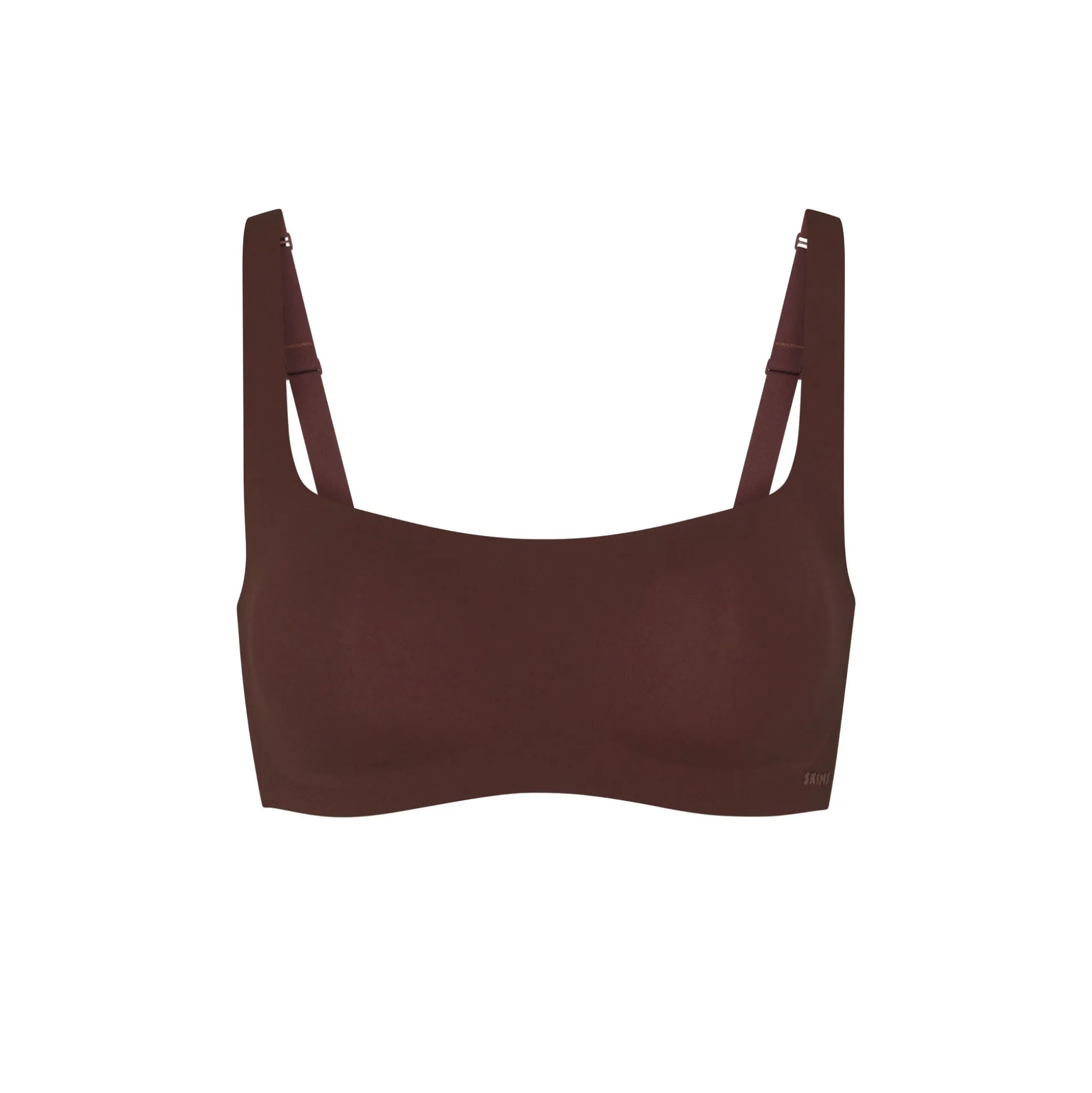 NAKED SCOOP BRALETTE | COCOA